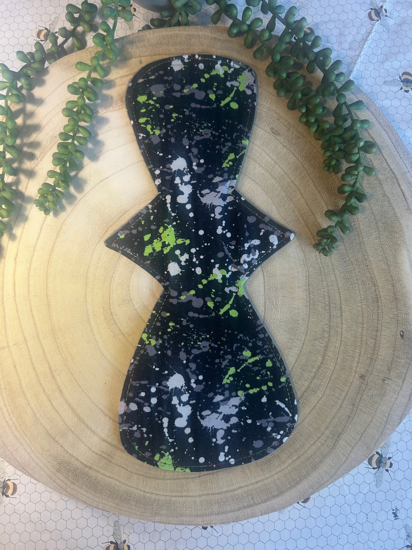 14" Sundown - Heavy - Green Splatter