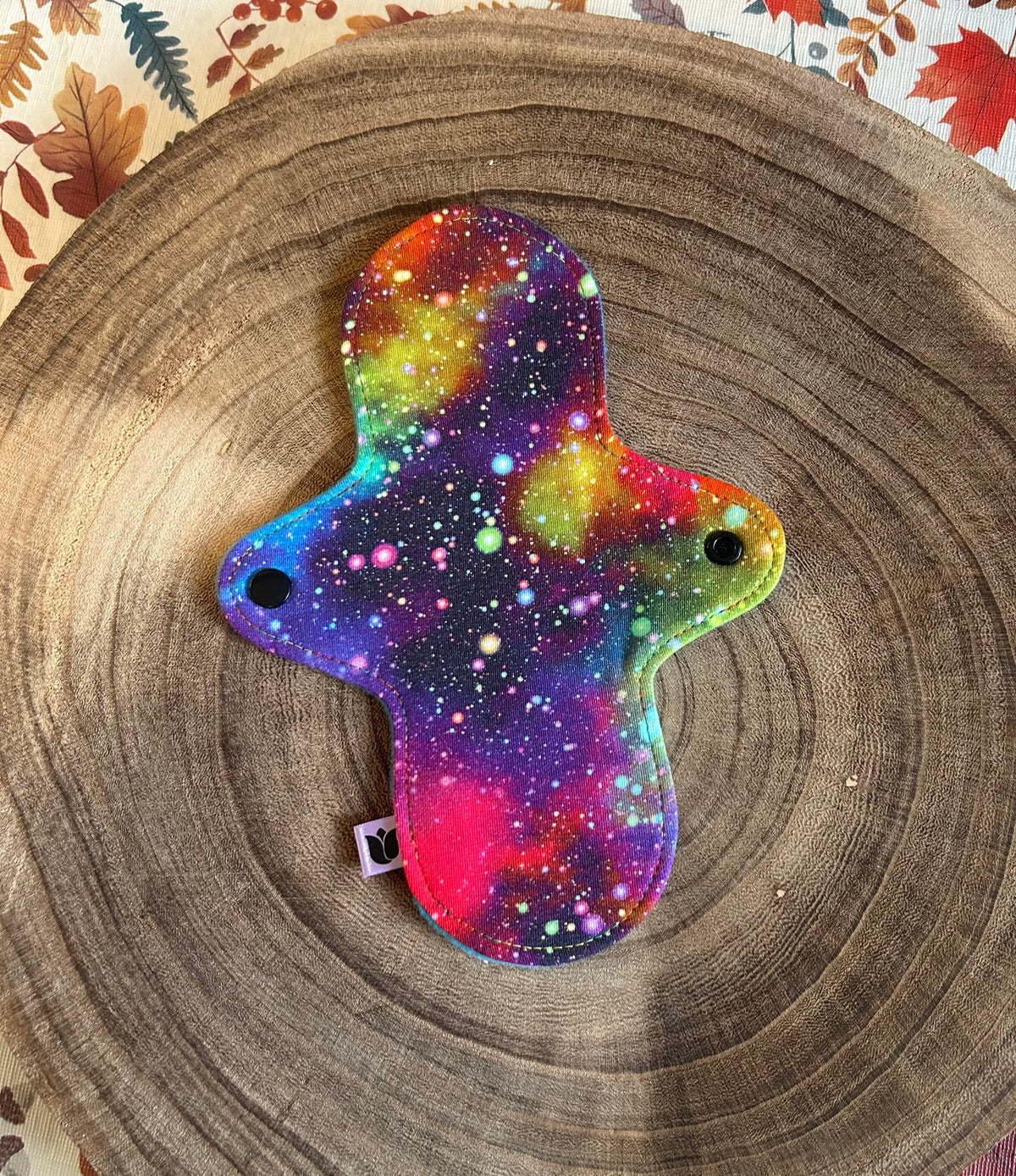 9” Curvy - Light - Rainbow Galaxy