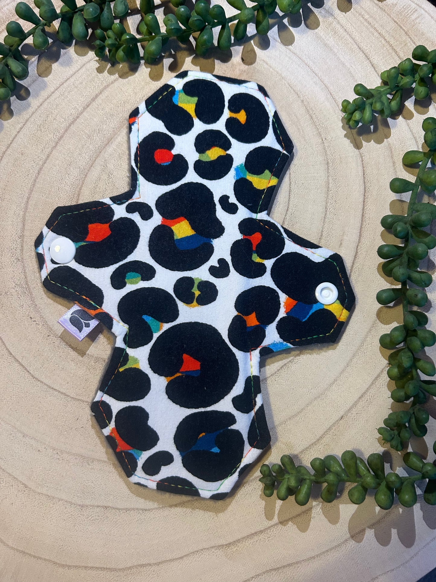 8" Sapphire - Regular - Rainbow Leopard