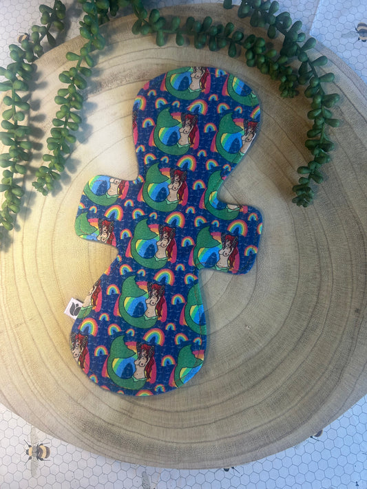 11" Tee - Heavy - Rainbow Mermaids