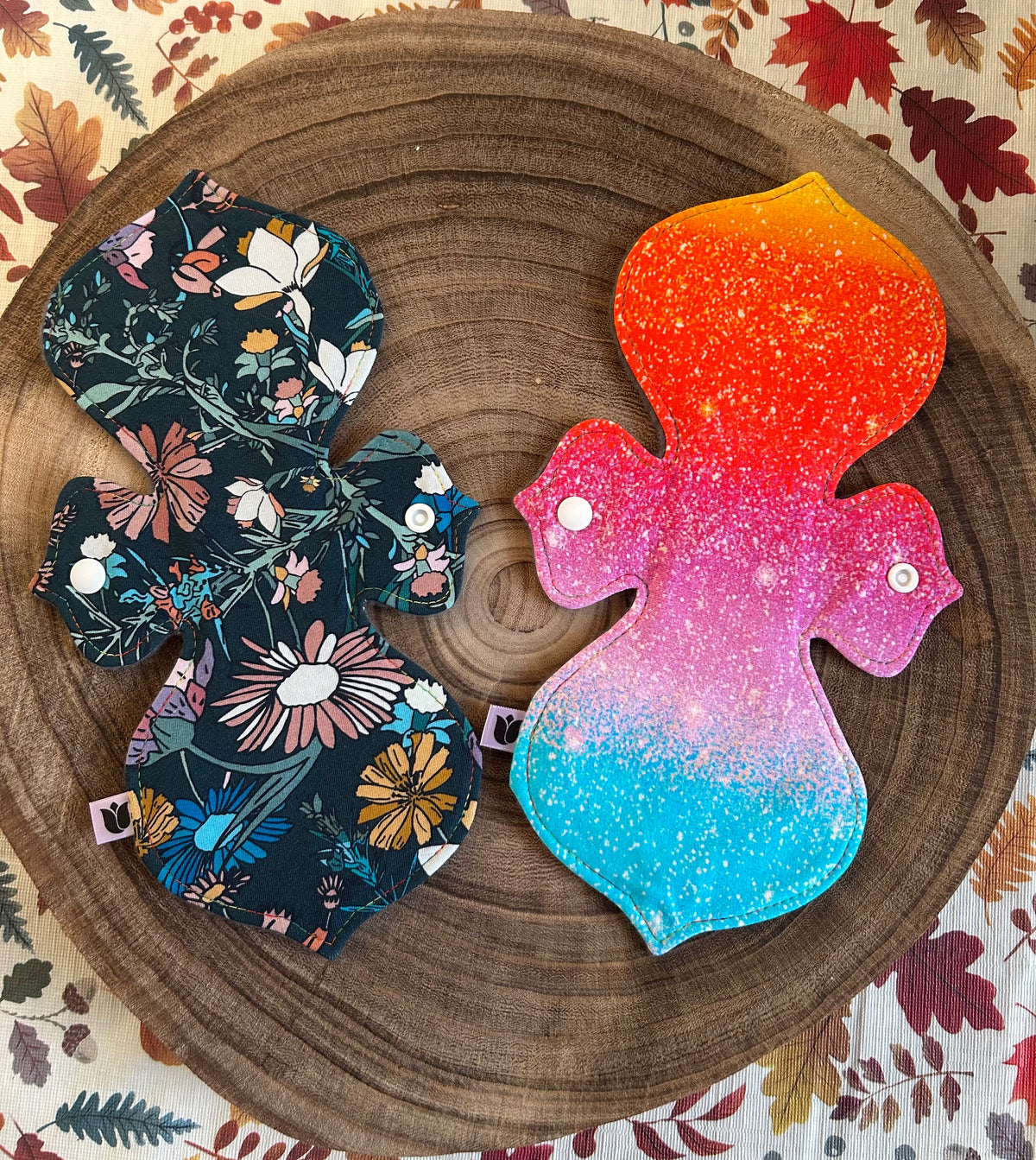 12” La Feuille - Heavy - Rainbow Glitter