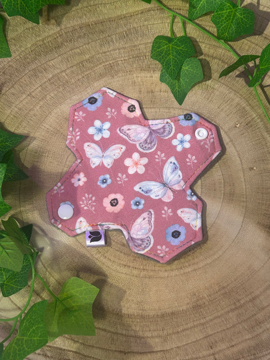 6" Sapphire - Liner - Pink Butterflies