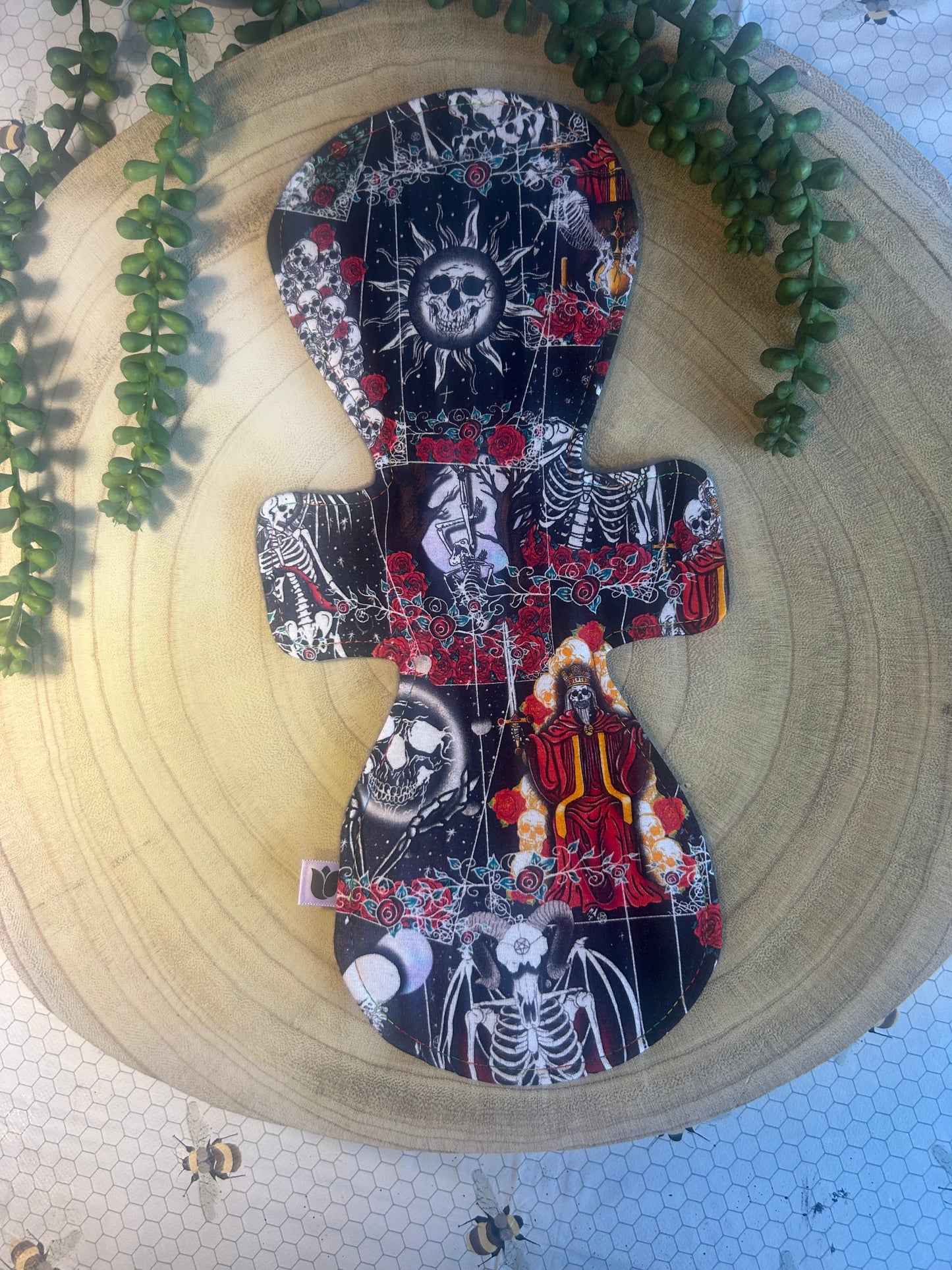 13" Tee - Heavy - Red Tarot