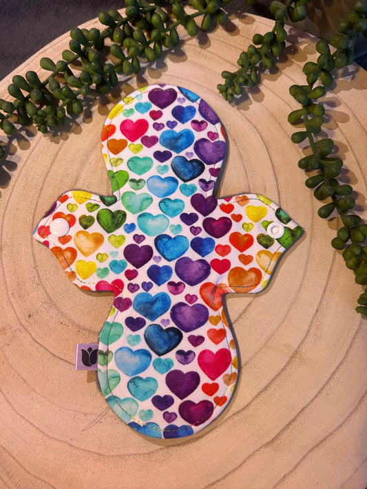 9" Moonrise - Regular - Rainbow Hearts