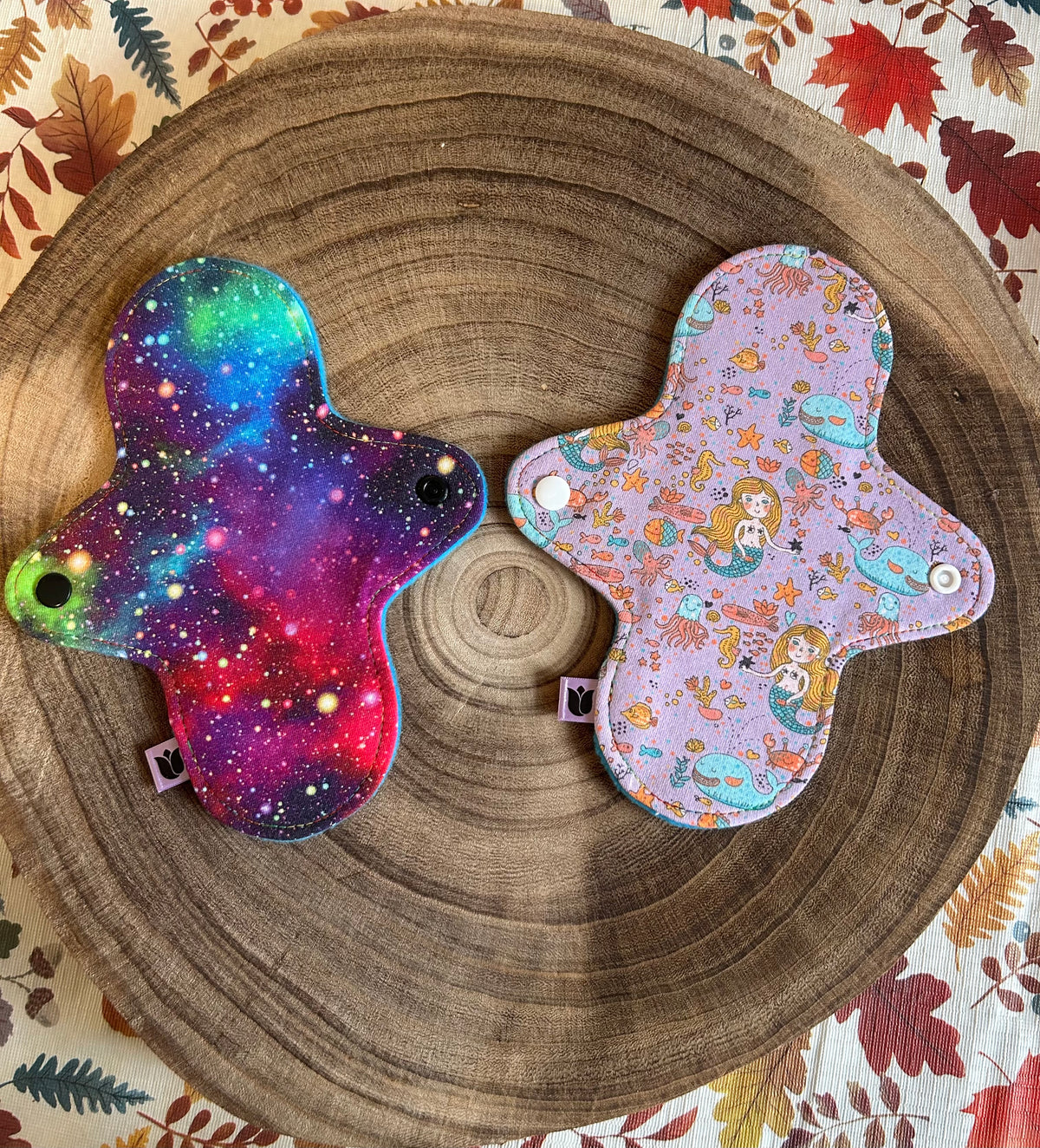 8” Curvy - Light - Purple Mermaid