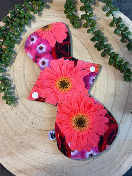 11" Sundown - Heavy - Pink Flowers