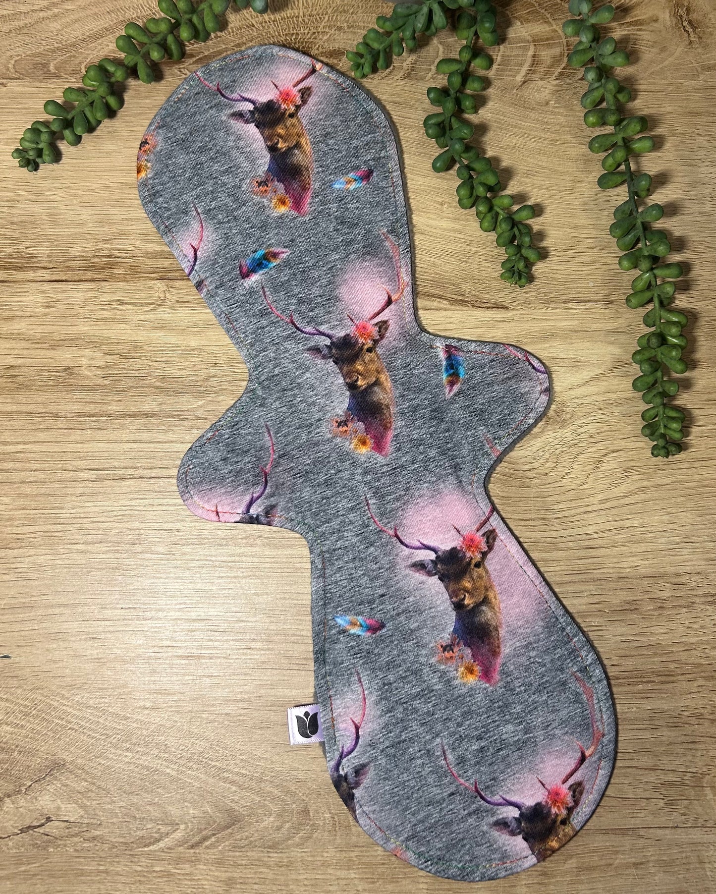 15" Heavy Curvy - Grey Stags